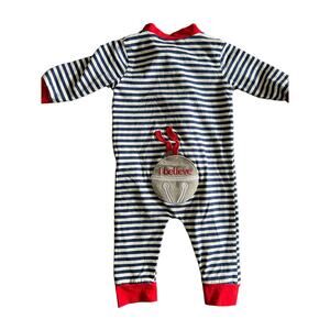 Polar Express Appliqué Zip Sleeper